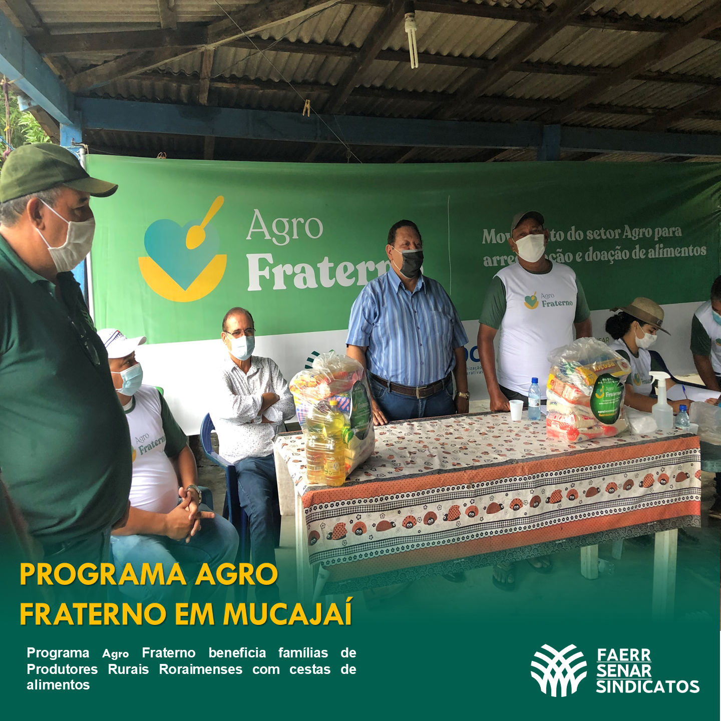 AGRO FRATERNO INICIO DO EVENTO